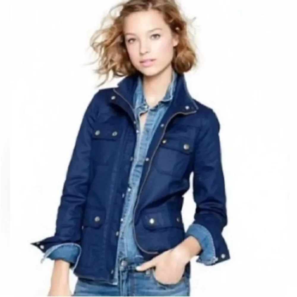 Crew Downtown Field Jacket in Navy Size S